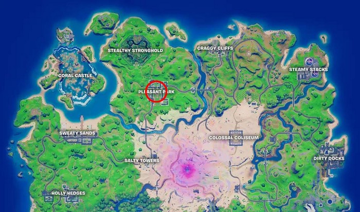 Pleasant Park à Fortnite