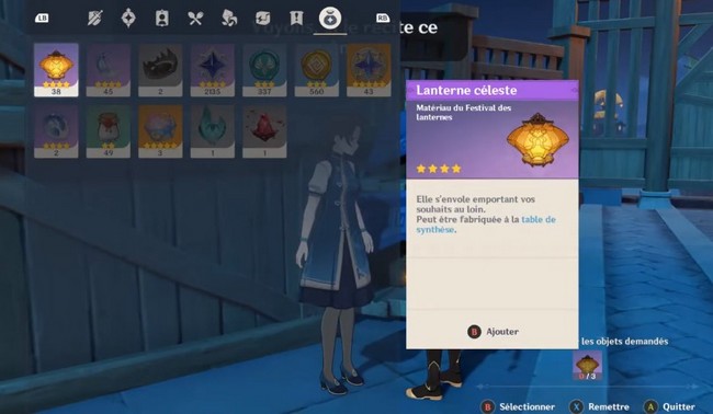 Prenez les lanternes et donnez-les à Linling