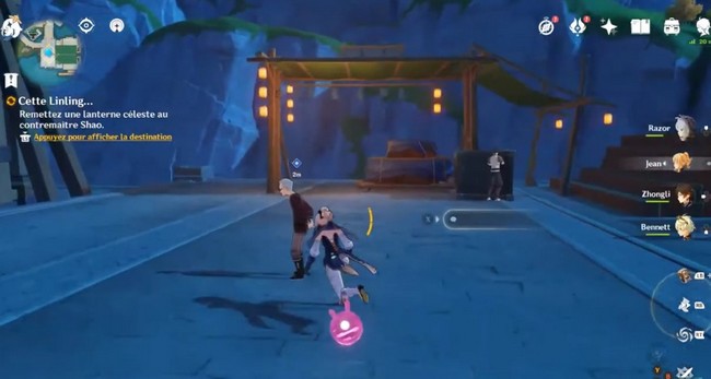 Remettez une lanterne céleste au contremaître Shao