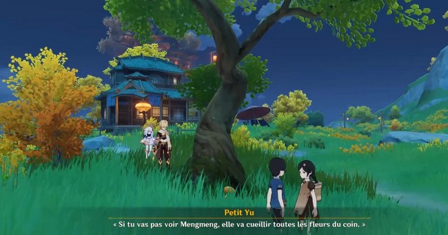 Trouvez Petit Yu et Mengmeng