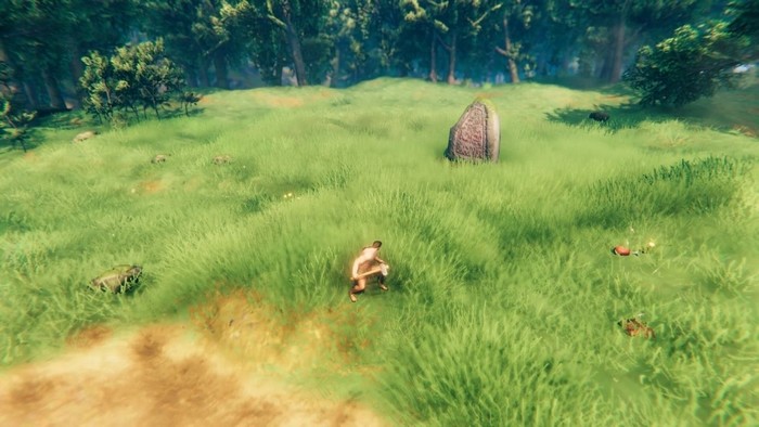 Trouvez des sangliers près des pierres runiques