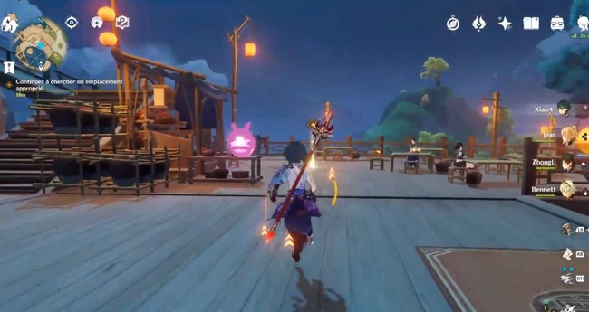 Trouvez un emplacement approprié pour installer l'étal