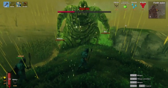 battre Masse d'Os-combat