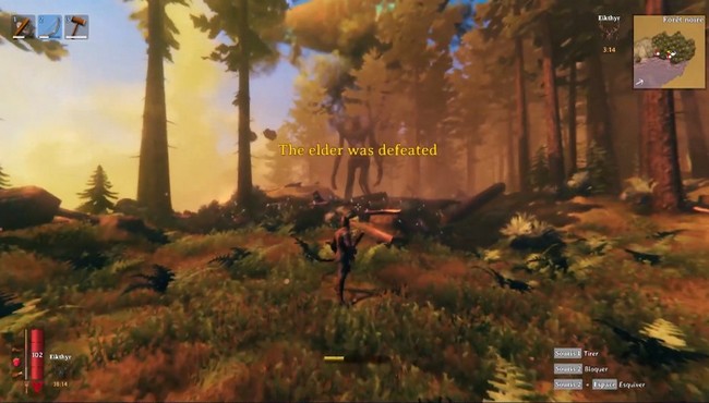 battre l'Aîné dans Valheim