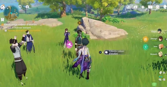 céleste voleur d'étoiles