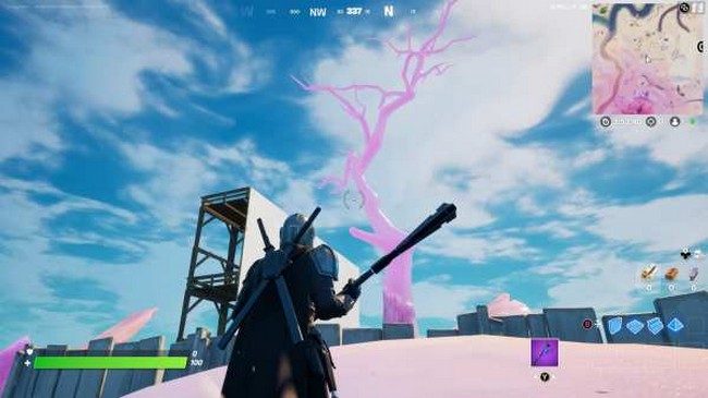 Détruire des arbres de cristal