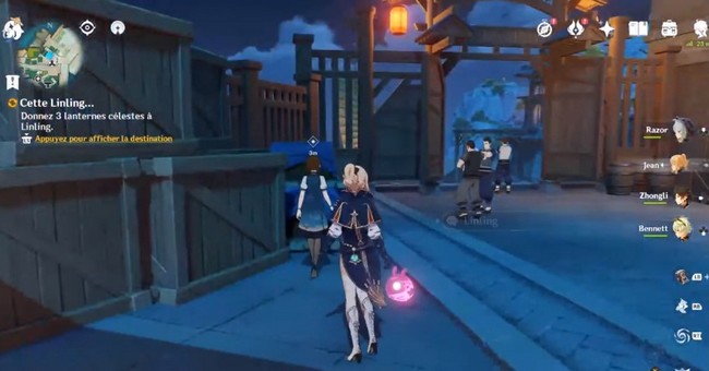 donnez 3 lanternes célestes à Linling