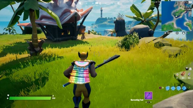 emplacement du philtre d'amour de la Crique Corallienne