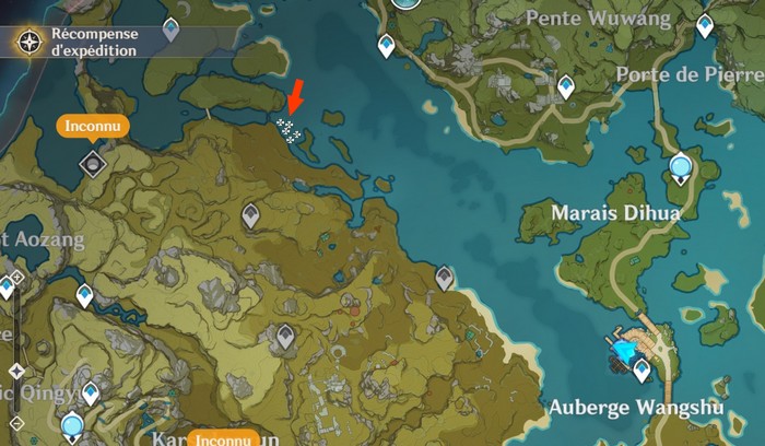 Emplacement Gueule-de-loup