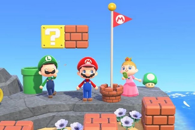 la date de sortie de la mise à jour Animal Crossing super Mario