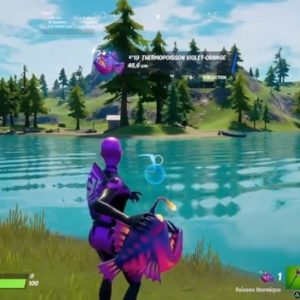 Voici comment relancer un poisson à l'eau dans fortnite