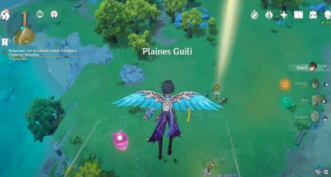 retournez voir le le Céleste voleur d'étoiles