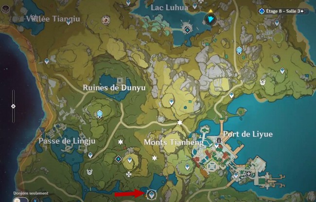 temple qui se trouve au sud des Monts Tianheng