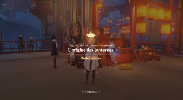 terminer la quête L’origine des Lanternes dans genshin impact