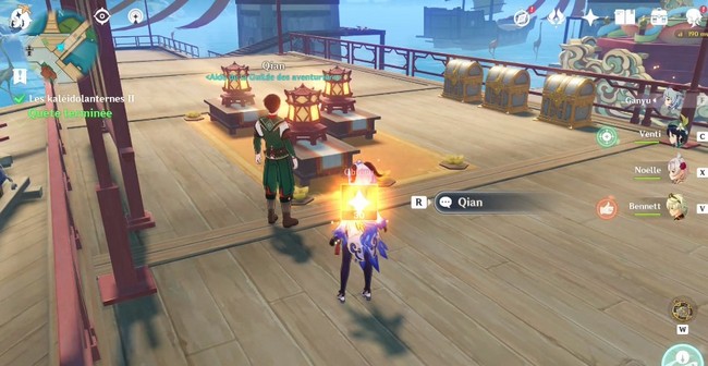 terminer la quête les Kaléidolanternes 2