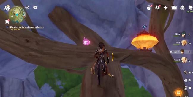 À l'orée des lueurs - récupérer la lanterne céleste