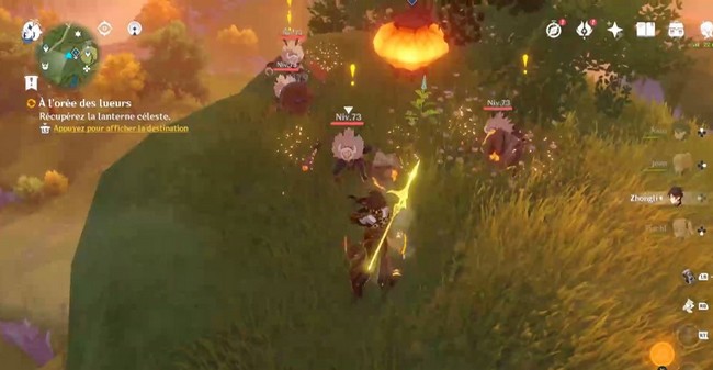 À l'orée des lueurs - récupérer la lanterne céleste