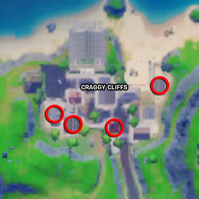 Emplacements des livres de recettes de Craggy Cliffs