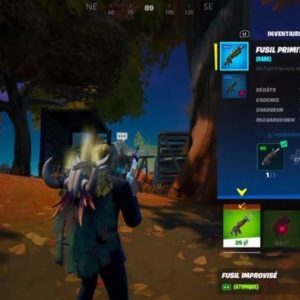 Fabriquer des armes primitives en utilisant des os et des armes improvisées dans Fortnite