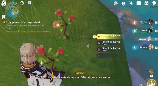 La saveur piquante de Liyue