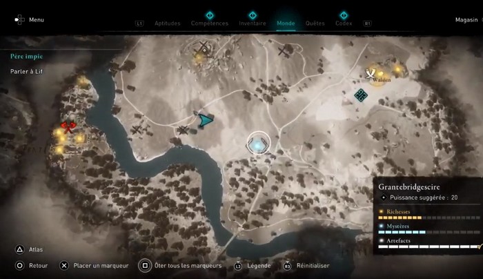 Pierre érigée Seigneur et dame