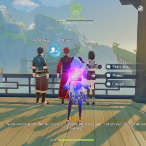 Récupérez un objet personnel auprès de Congzi