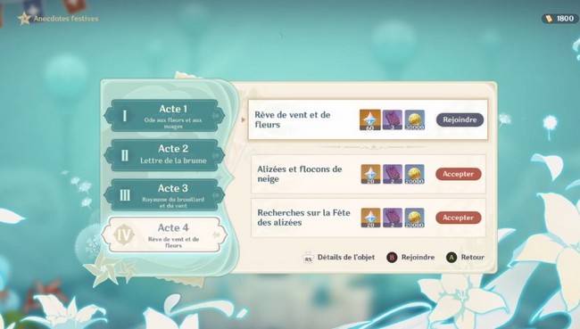 Rêve de vent et de fleurs