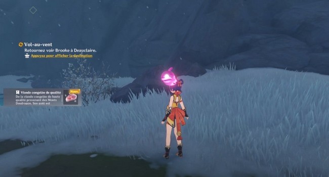 Shute le terrifié vous donnera la viande congelée