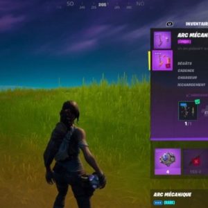 arc mécanique explosif dans Fortnite