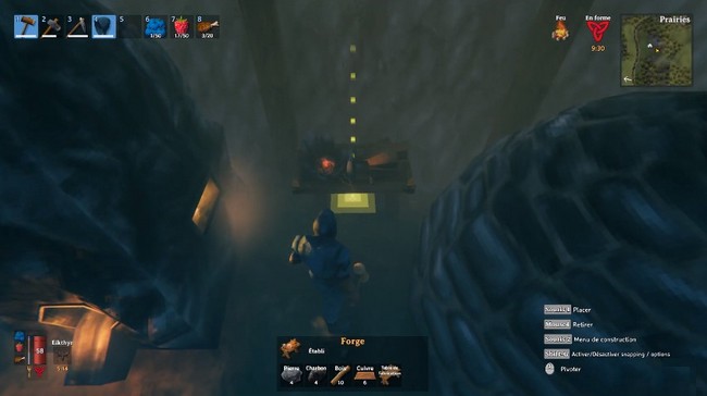 fabriquer une forge Valheim