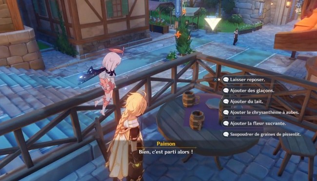 préparer de la boisson spéciale