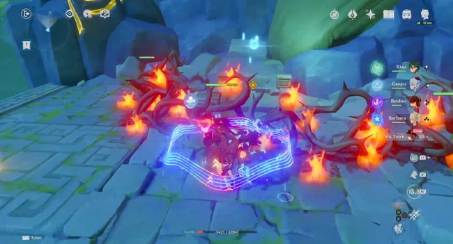 résoudre le puzzle de donjon-