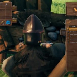 table de fabrication niveau 1