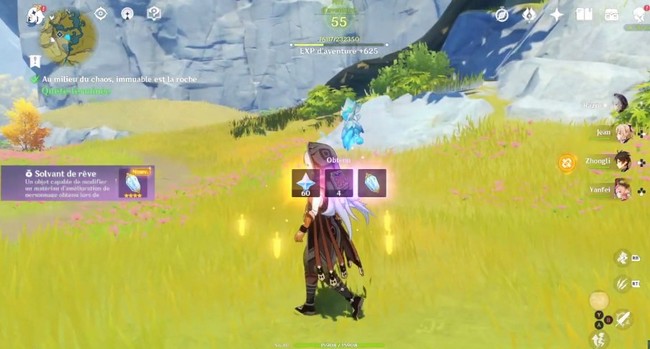 Au milieu du chaos, immuable est la roche terminé