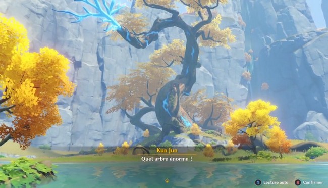 Cherchez des indices sous l'arbre ancien