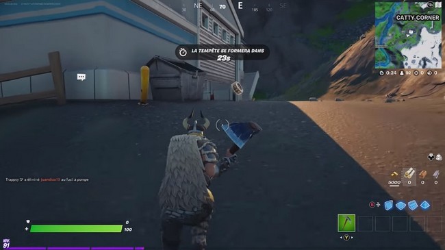 Emplacement des pneus tout-terrain