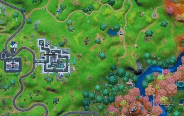 Emplacement des pneus tout-terrain Holly Hedges