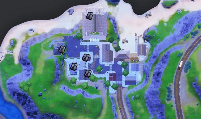Les coffres-forts de Craggy Cliffs dans Fortnite
