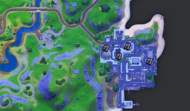 Les coffres-forts de Dirty Docks dans Fortnite