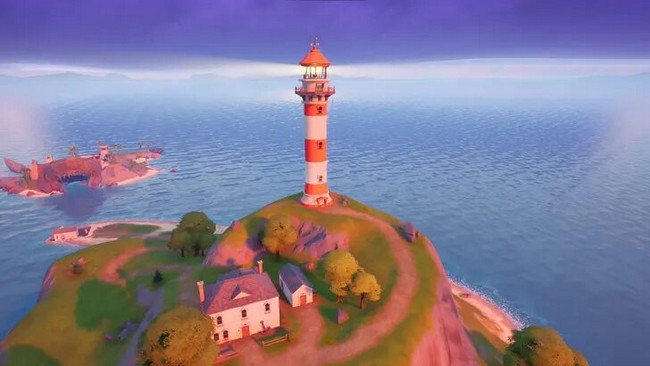 Emplacement du Phare de Lockie dans Fortnite