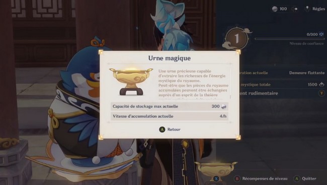 obtenir des pièces du royaume dans Genshin Impact