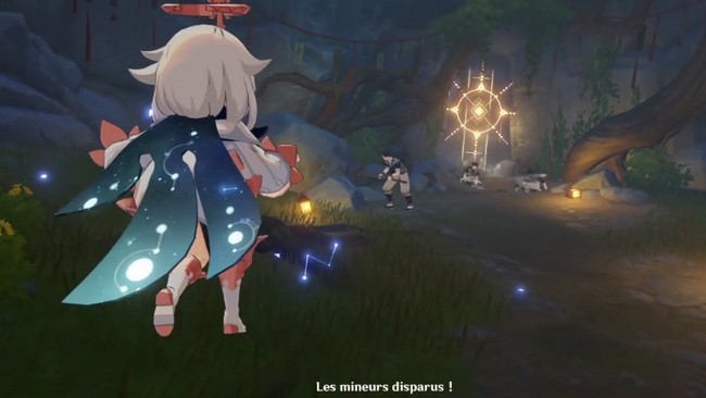 Préparez-vous puis entrez dans le tunnel