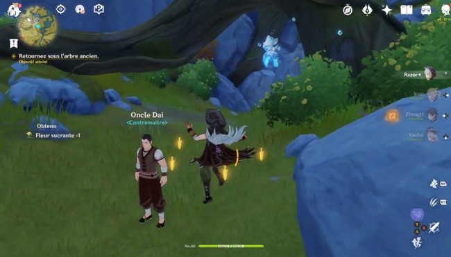 Retournez sous l'arbre ancien