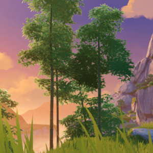 Voici à quoi ressemble des arbres de bambou dans genshin impact