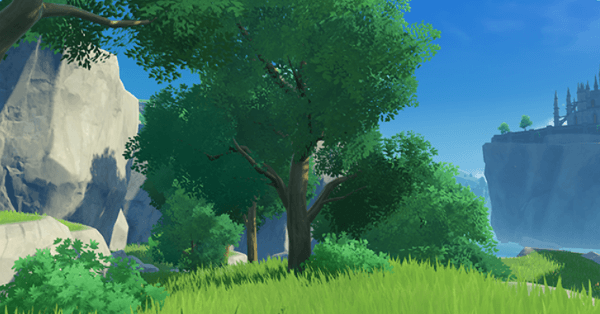 Voici à quoi ressemble des cèdres dans genshin impact