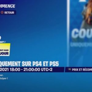 heure de début de la coupe Aloy