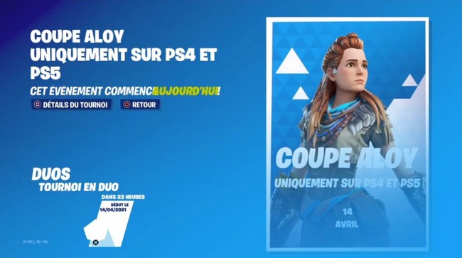 la Coupe Aloy.
