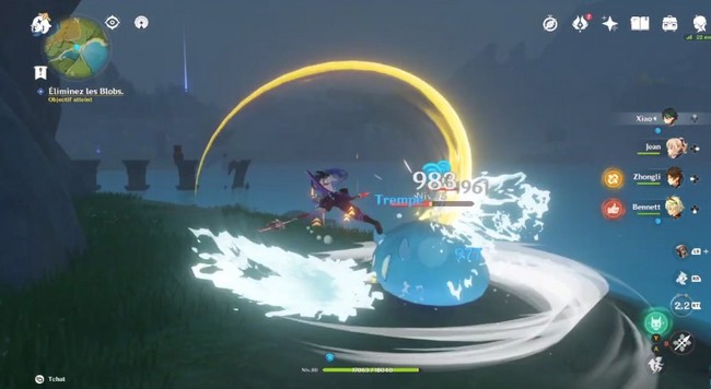 Éliminez les hydroblobs