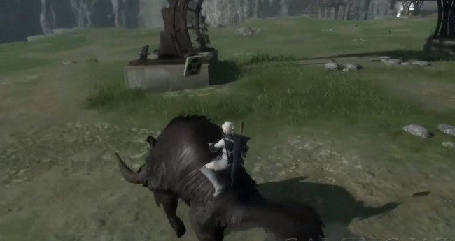 se déplacer à dos de sanglier- Nier Replicant