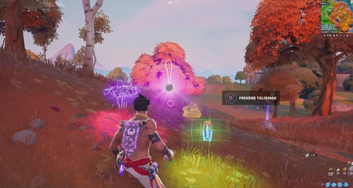 un talisman de la secte